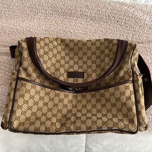 Gucci diaper bag